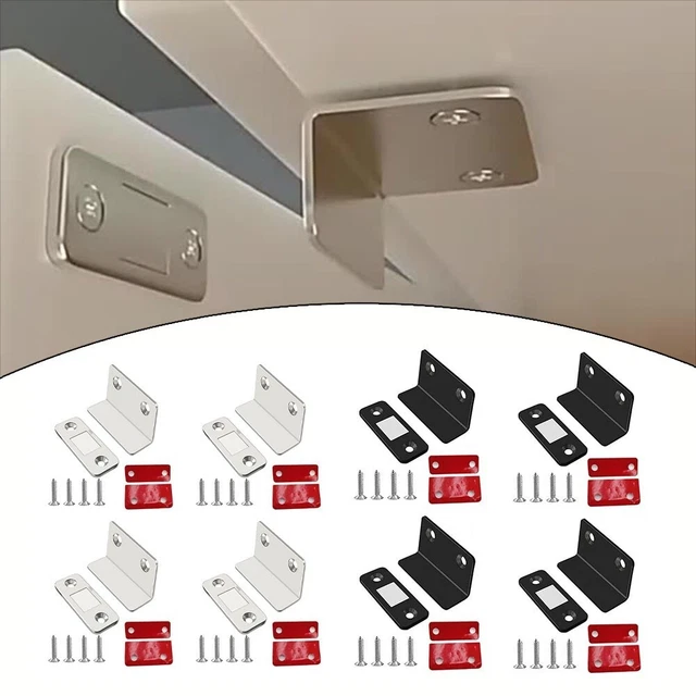 PRESA MAGNETICA ASPIRAZIONE Armadio Aspirazione Porta Invisibile Forte - Foto 4