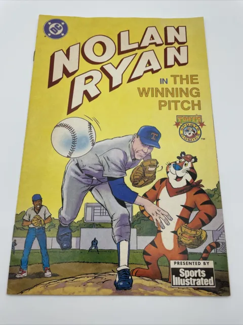 Nolan Ryan- In The Winning Pitch- Tony’s Sports Comics- Sports Illustrated