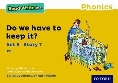 READ WRITE INC. Phonics: Yellow Set 5 Storybook 7 Do We Have to Keep it ...