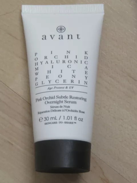 Avant Pink Orchid Subtle Restoring Overnight Serum 30 ml, Neu!