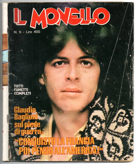 IL MONELLO 1979 claudio baglioni nadia cassini rod stewart ernst thole