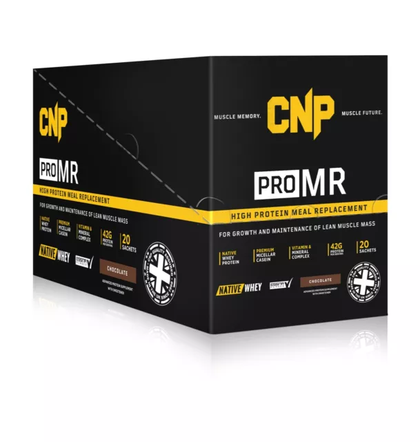 CNP Pro MR High Protein Meal Replacement 20 x 72g Sachets, 3 Flavours Available