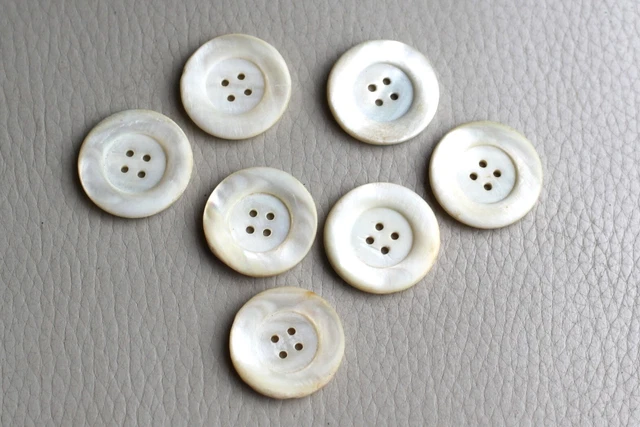 Lot De Boutons Plats 2 Trous - Pour Couture, Remplacement Veste/manteau/t-shirt, Matière Plastique