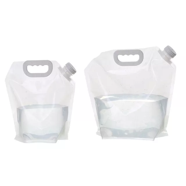 3/5L Water Bag Folding Portable Sports Storage Container Jug Bottle for Outd  WB