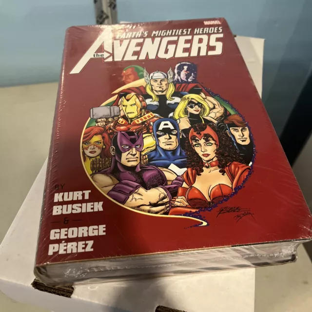Avengers by Busiek & Perez Omnibus Vol 1 DM Cover New Marvel Comics HC Sealed