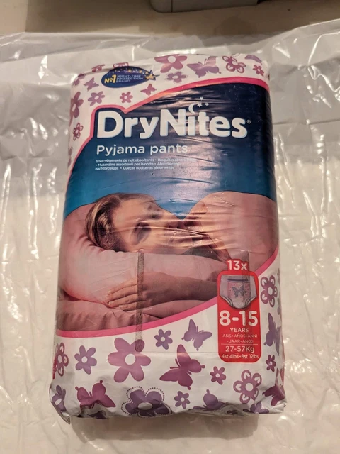 Paquet scellé Drynites Girl Vintage Diapers Couches alte vintage vtg abdl