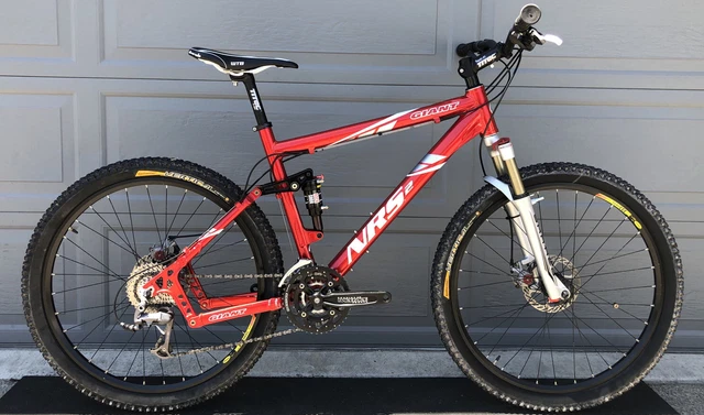 GIANT NRS FULL Suspension Mountain Bike Medium Shimano XTR XT