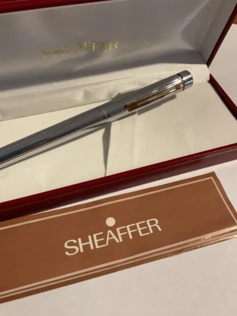 Sheaffer Targa Fountain Pen 1000Xg New 14K Gold Nib