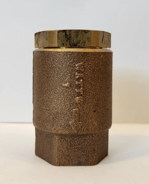 Watts 1" FIP Brass Check Valve 400 WOG