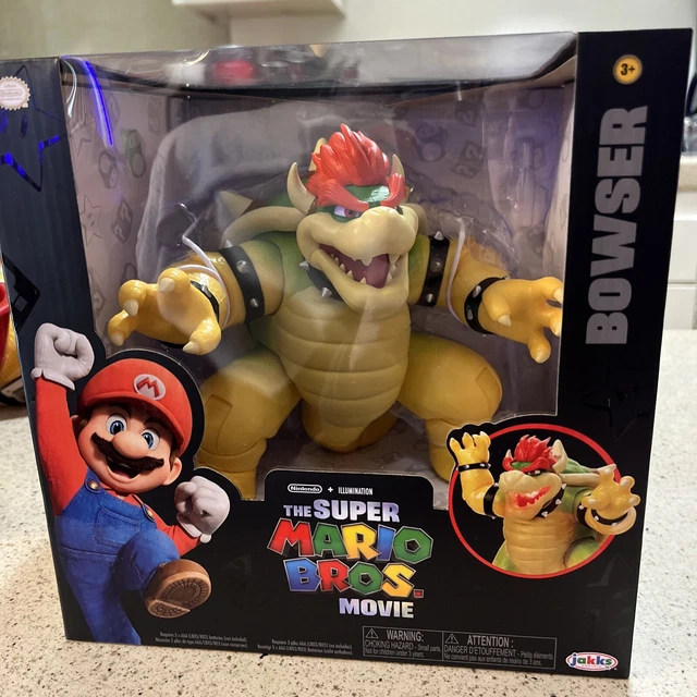 SUPER MARIO BROS Movie 2023 Toys Bowser 7" Action Figure Jakks Official