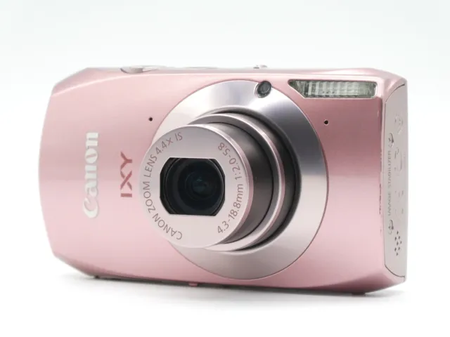 [NEAR MINT++] Canon IXY 32S Pink 12.1MP Compact Digital Camera FROM JAPAN