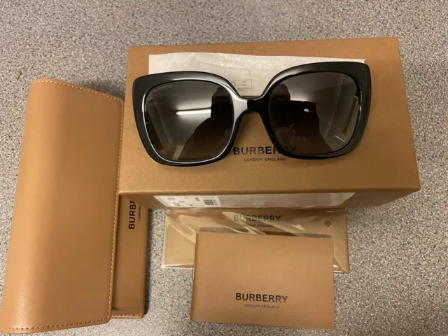 BURBERRY BE4370U 300213 Havana Dark Brown Women s 49 mm Sunglasses