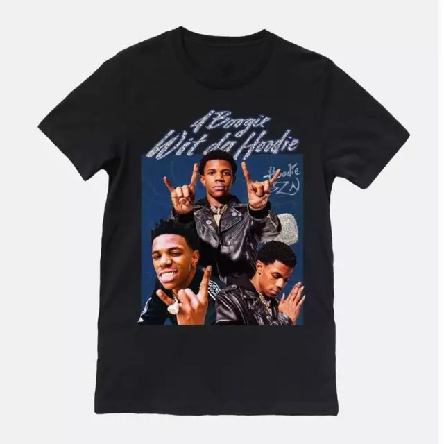 4 Boogie wit Da Hoodie T Shirt Vintage Clothing Rap Tees, Unisex Jersey  Tee