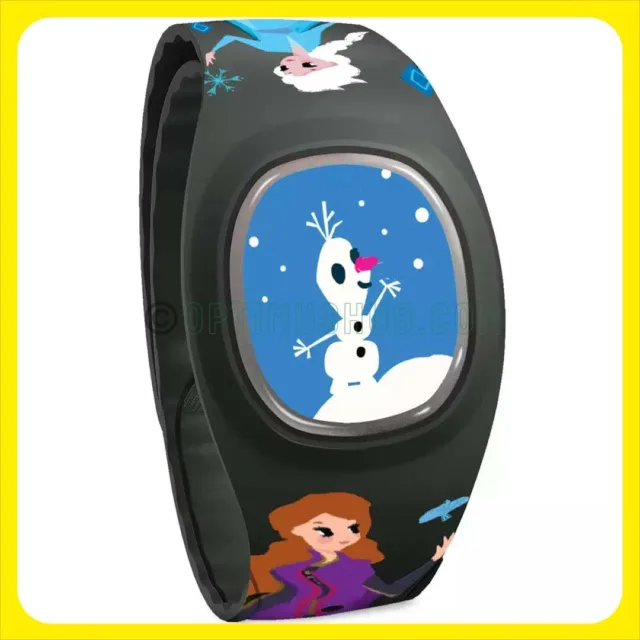 2023 Disney Parks 100 Year Eras Frozen Elsa Anna Olaf LE 4320 MagicBand Plus NEW