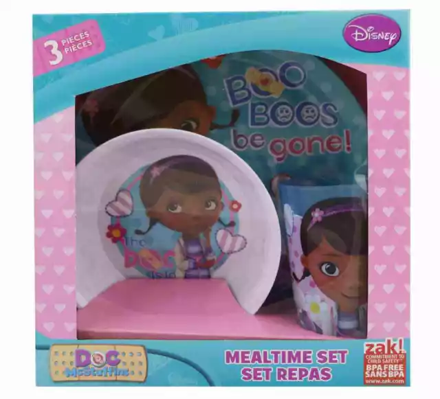 Doc McStuffins 3 Pc Mealtime Set 2