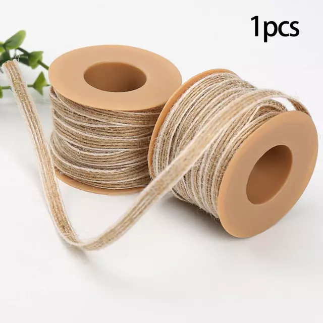 10 metros cuerda de yute artesanía embalaje cuerdas de embalaje cable trenzado