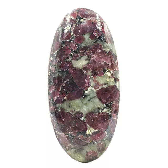 Cts. 45.80 Natural Pretty Eudialyte Cabochon Oval Cab Exclusive Loose Gemstone