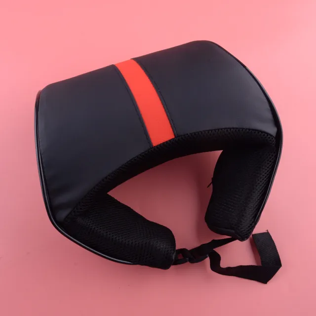 1pc Car Seat Headrest Pad Memory Foam Leather Neck Pillow Head Rest Support