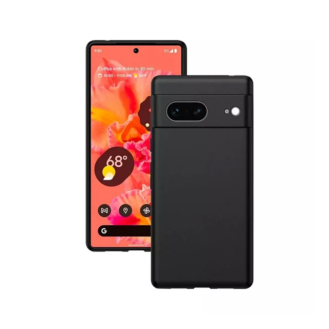 Qiinogow Cover Compatibile Con Google Pixel 9A, Custodia Per Telefono Slim Fit Con Traslucido Opaco, Case Protettiva In Antimpronta,Antiurto-TPU (Blu - Foto 6