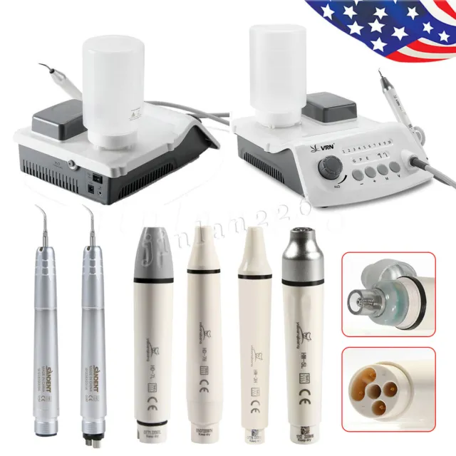 Dental Wireless Ultrasonic Scaler LED Light Handpiece F WOODPECKER EMS SATEL DTE