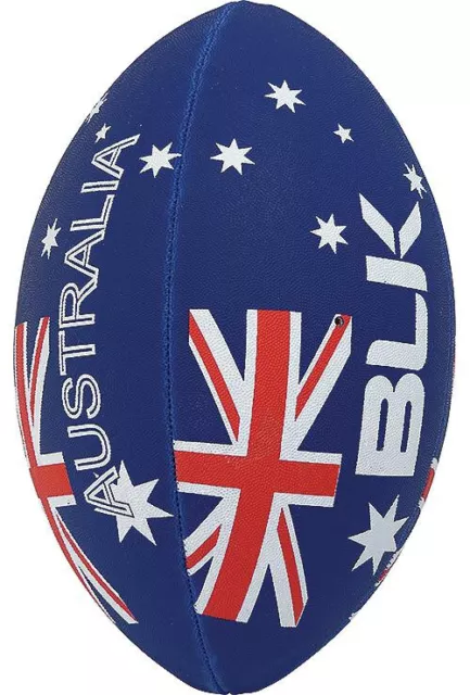 Ballon de rugby BLK Australia T5 Bleu
