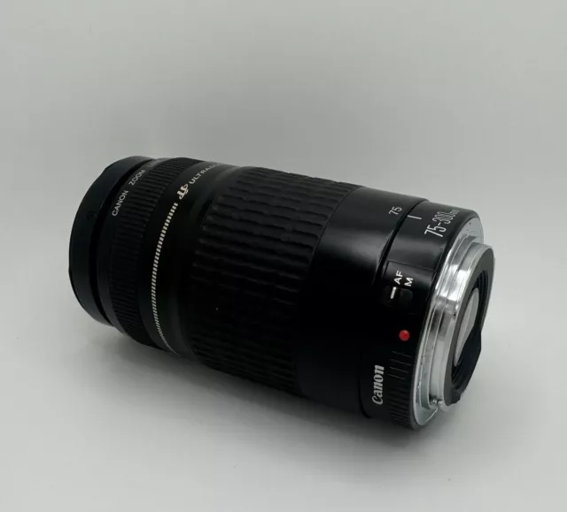 Canon EF 75-300mm f/4-5.6 Telephoto Zoom Lens - Black