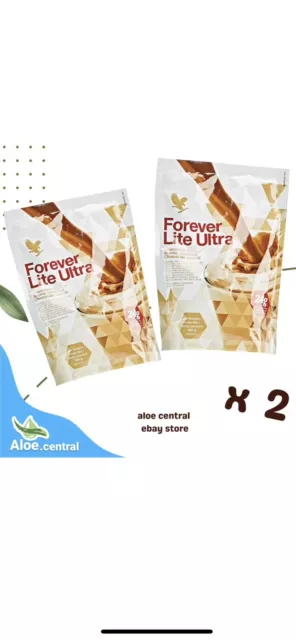 2 x Forever Lite Ultra Chocolate with Aminotein - 13.2oz - Brand New
