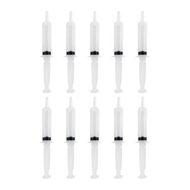 10 Pack 2 oz Jumbo Party Jelly Shot Syringes - BPA Free - Easy-to-Use - Durable