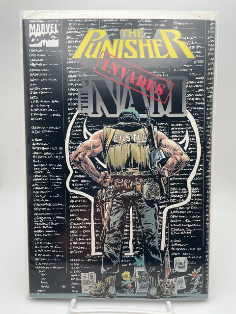 9.9 Mint 1994 Marvel Comics The Punisher Invades The 'Nam First Print Edition
