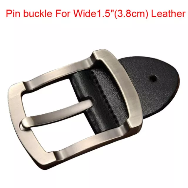 New Top Quality Alloy Mens Belt Buckle Pin Buckle for Wide 1.5"(3.8cm) Leather