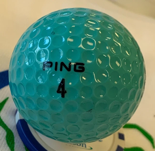 PING GOLF BALLS Vintage QuantityPlumLavenderPinkRoyal Blue Aqua