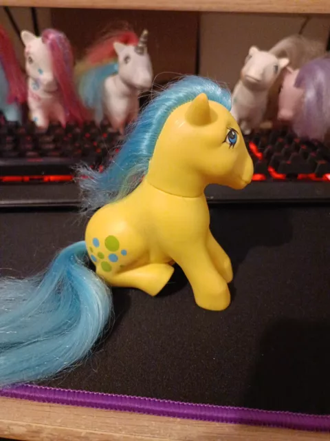 Poney G1 Bulles/bubbles My Little Pony Hasbro Italy 1983