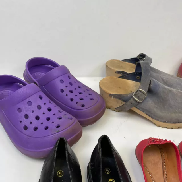 Shoe Bundle Size 5 5.5 Flats Trainers Loafers Joblot Pairs Shoes 2