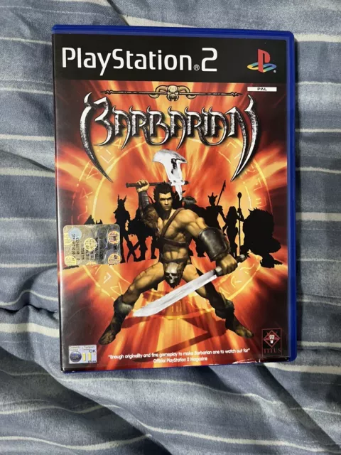 Barbarian Ps2 Pal Ita Pal Fr Italiano Completo PlayStation 2