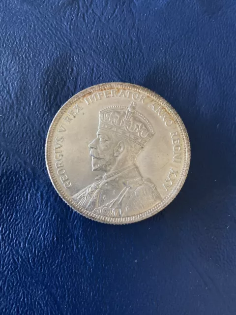 Canada 1935 King George V Sterling Silver Dollar High Grade