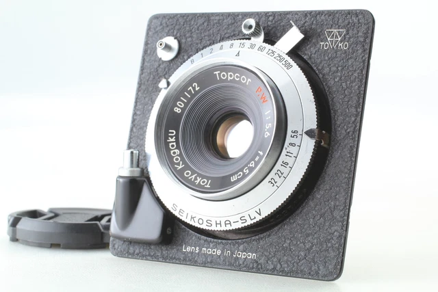 EXC++++ TOKYO KOGAKU Topcor P.S 10.5cm 105mm f/3.5 Lens From Japan