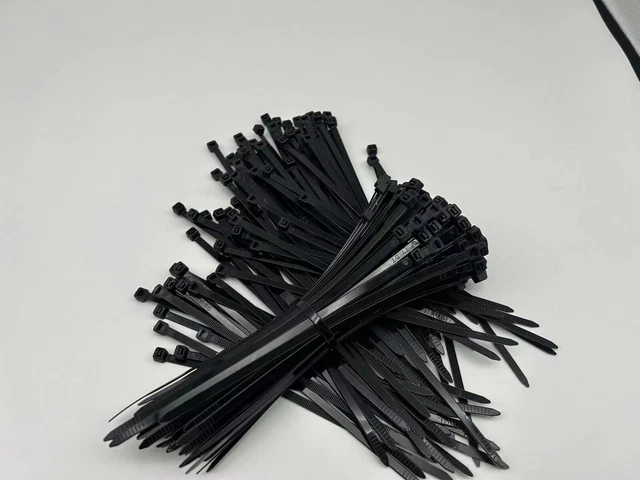 31 Pack 4 Inch Zip Ties Nylon Black