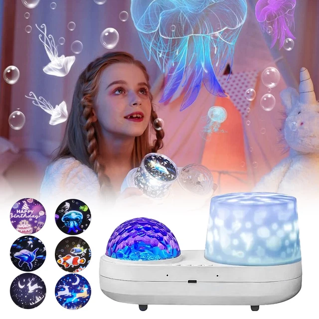 LED Starry Projector Light Bedside Night Lamp Planetario Casero for Kids