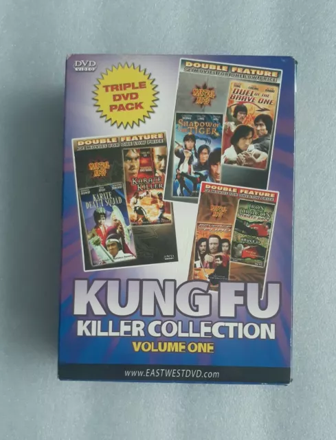 Kung Fu Killer Collection Volume One (DVD) REVENGE OF FURY. KARATE DEATH SQUAD.