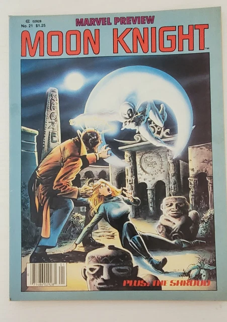 MARVEL PREVIEW #21 1st Full Solo MOON NIGHT KEY MAGAZINE SIZED
