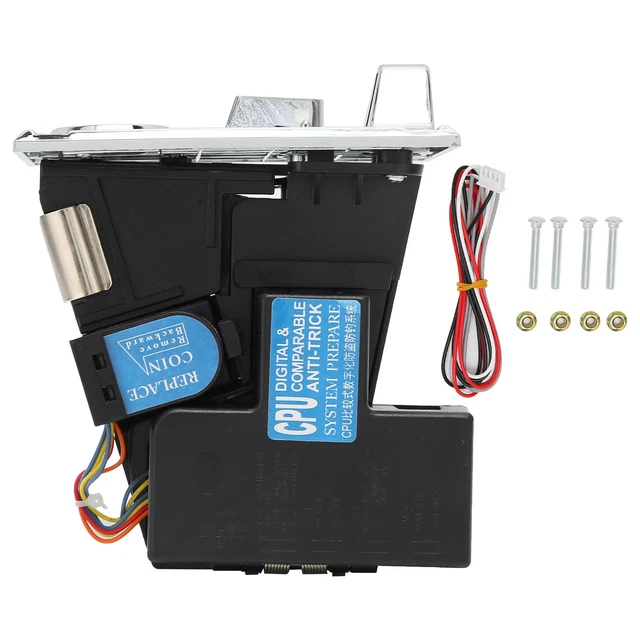 Arcade Coin Selector Accurate/Normal CPU Program Coin Acceptor Easy To Use For