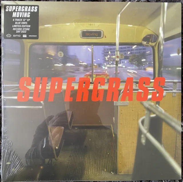 SUPERGRASS Moving 6 track EP blue vinyl limited edition RSD 2022 sealed new