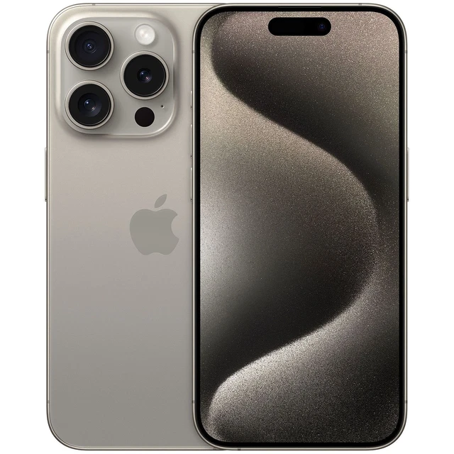 iPhone 15 Pro 128GB Titane Naturel Reconditionné - Cykero