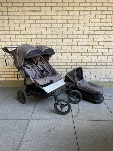 MOUNTAIN BUGGY DUET V3 Luxury Collection Duet Herringbone double buggy 350.00 PicClick UK