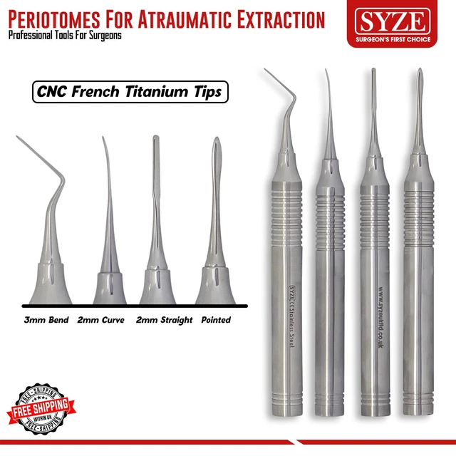 Ascensori Dentali Professionali PDL Luxating Kit Strumenti Per