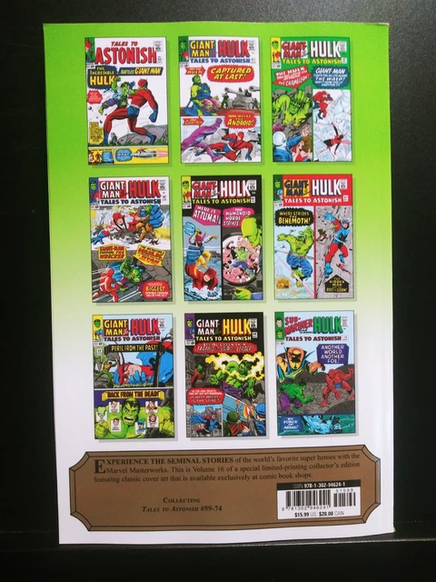 Mighty Marvel Masterworks The Incredible Hulk Vol 2. The Lair Of The Leader TPB 2