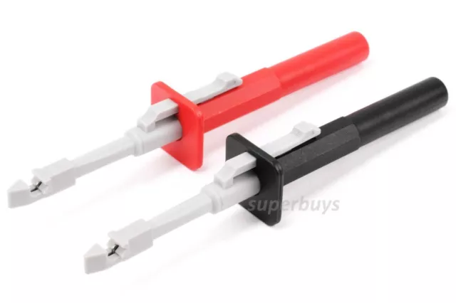 Red Black Insulation Piercing Test Clip Insulation Probes Car Circuit Wiring