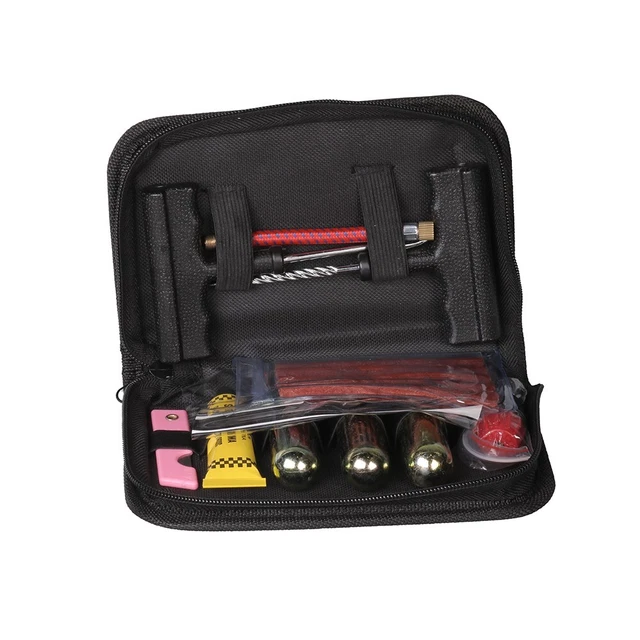 Gvolatee 30 Pezzi Kit Riparazione Pneumatici Auto Sottovuoto, Ripara