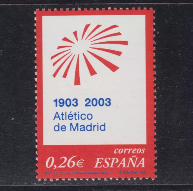 Spagna (2003) Spain Nuovo MNH Spanien Spain - edifil 3983 Calcio At. Madrid