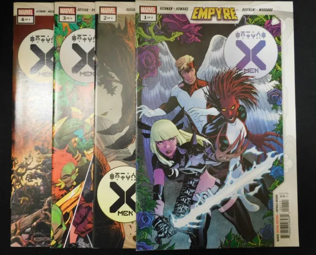 Empyre X-Men 1-4 Marvel Comic Set Complete Hickman Howard Woodard 2020 Vf/Nm